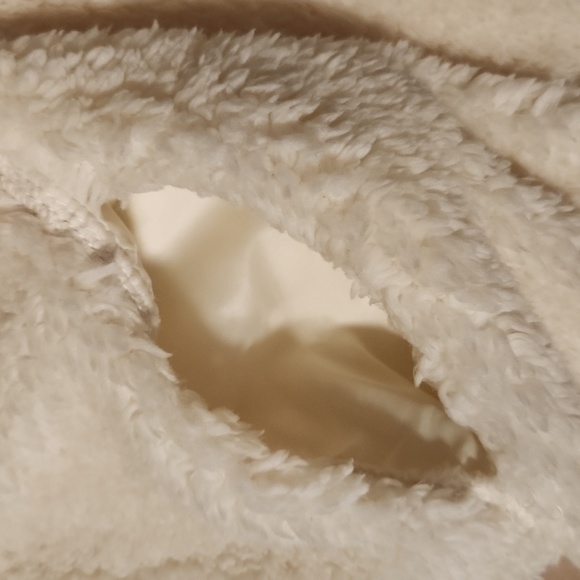 Zyia Active Hooded Teddy Vest #1349 Cream White Womens XXL NWT - Picture 4 of 7